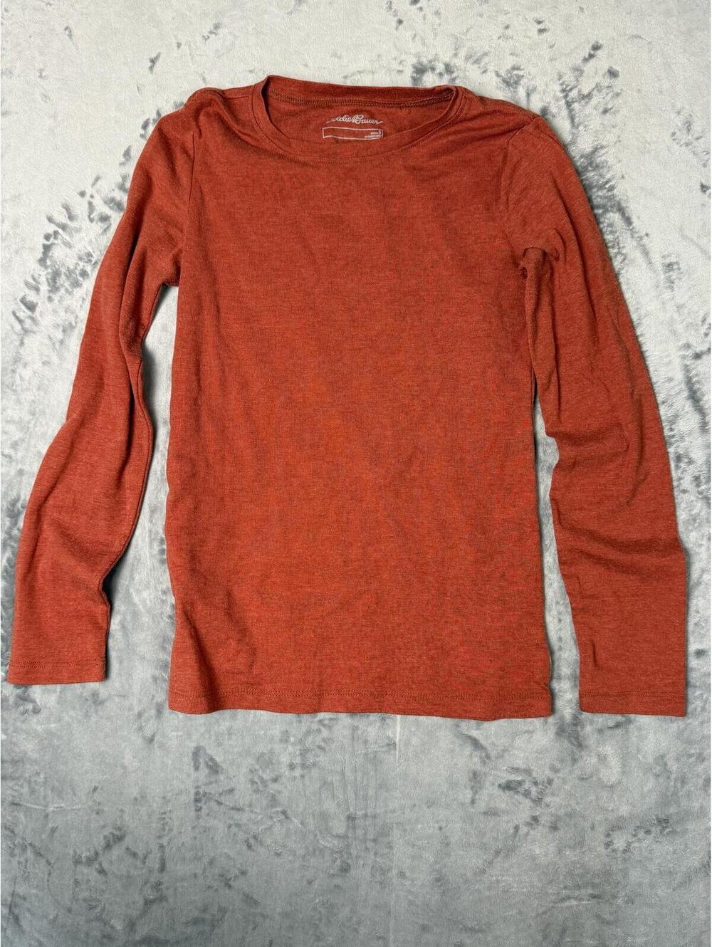 Eddie Bauer woman’s Long Sleeve T Shirt Size. S  Casual outdoor